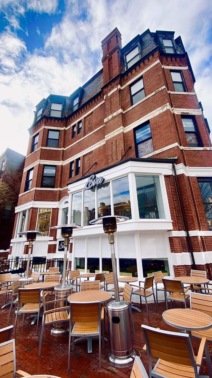 Eva Ushers in New Life—and Epic Patio Seating—to Boston’s Back Bay