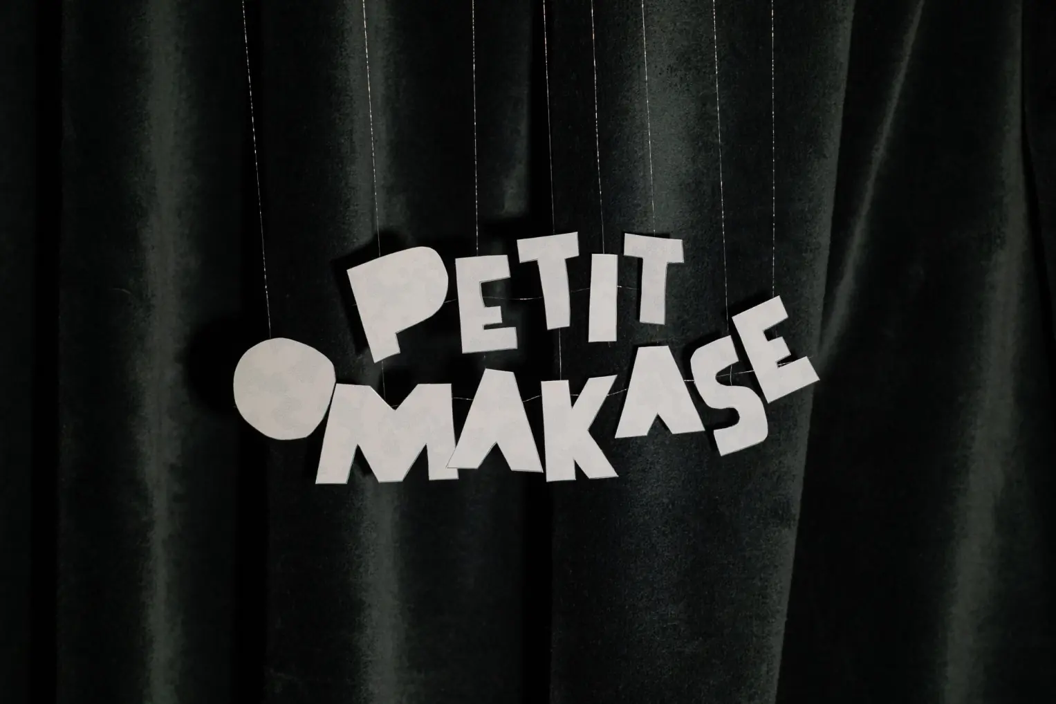 A blog header image for the OpenTable series Petit Omakase