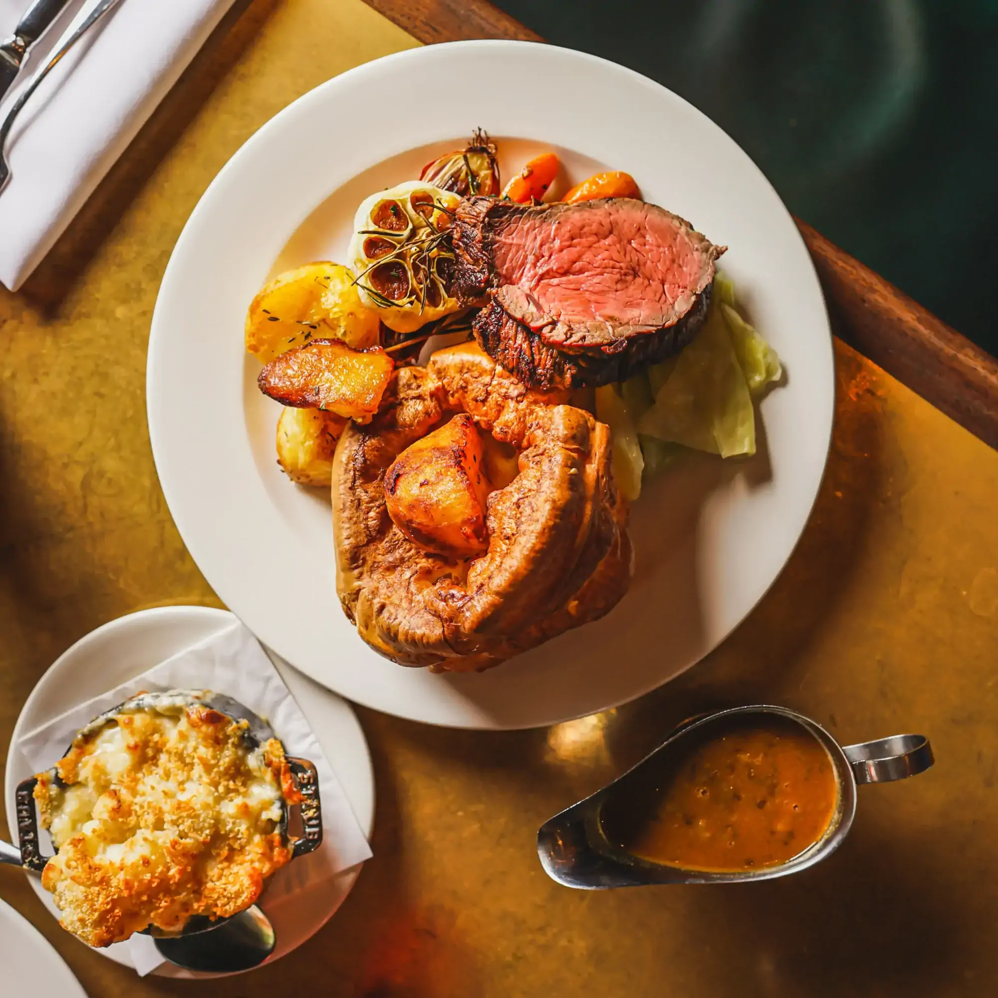 A Sunday roast at Hawksmoor in London