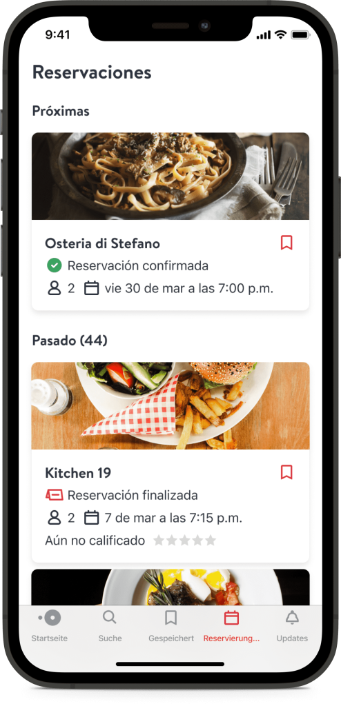 Opentable Main Screen Cómo buscar los mejores restaurantes con la app de OpenTable