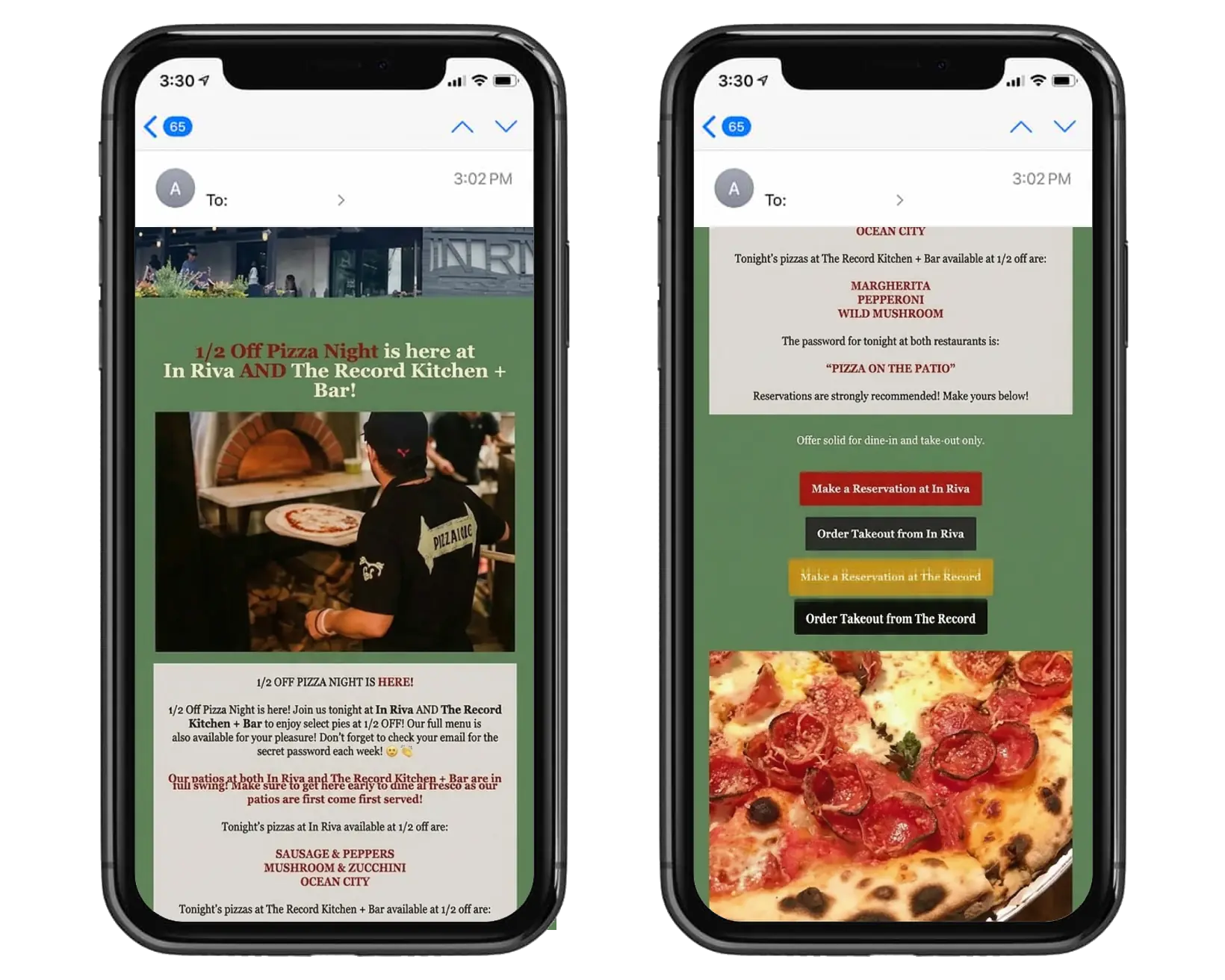promo email design | elevate your meals Images High... The Complete Restaurant Email Marketing Guide