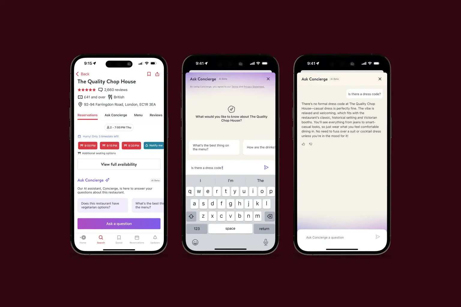 Introducing Concierge: OpenTable’s new AI dining assistant for ...